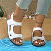 Fashion Retro Women Sandals Casual Summer Shoes 2025 Summer Lightweight Sandals Low Heels Comfortable Wedges Footwear Women Sandals