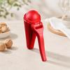Covered Tapered Nut Holder ABS with Hinged Push Handle for Positioning Hazelnuts and Controlling Loose Shell Debris