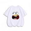 Potdemiel Summer SpongeBob SquarePants Pure Polyester Children's T-Shirt, Comfortable and Breathable, Suitable for Boys and Girls.