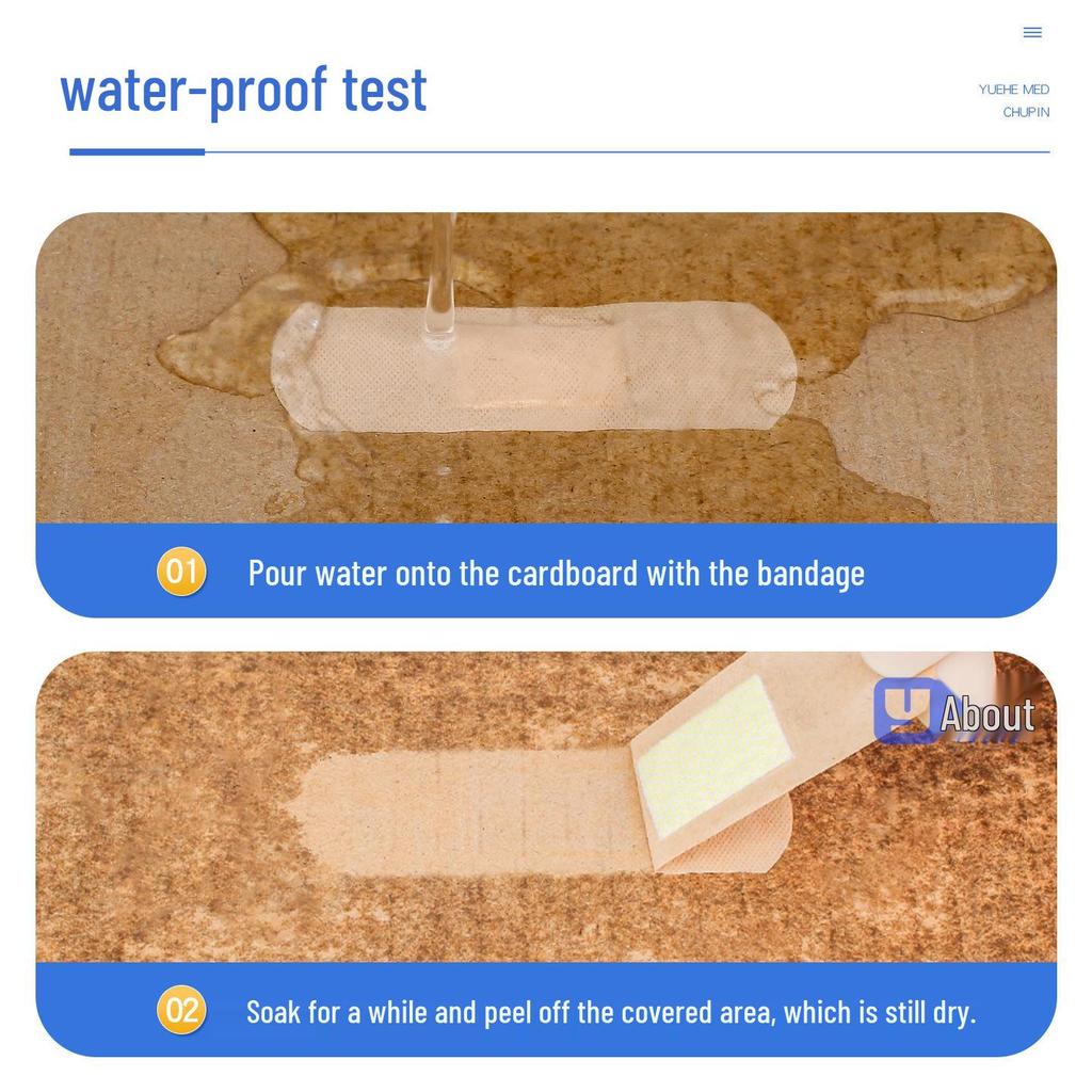 Yunnan Baiyao Waterproof Large Wound Dressing for Hemostasis and Protection