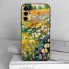 Van Gogh Monet Oil Painting  Phone Case For Samsung S25,S24,S21,S22,S23,S30,Ultra,S20,Plus,Fe,Soft Silicone Black Cover