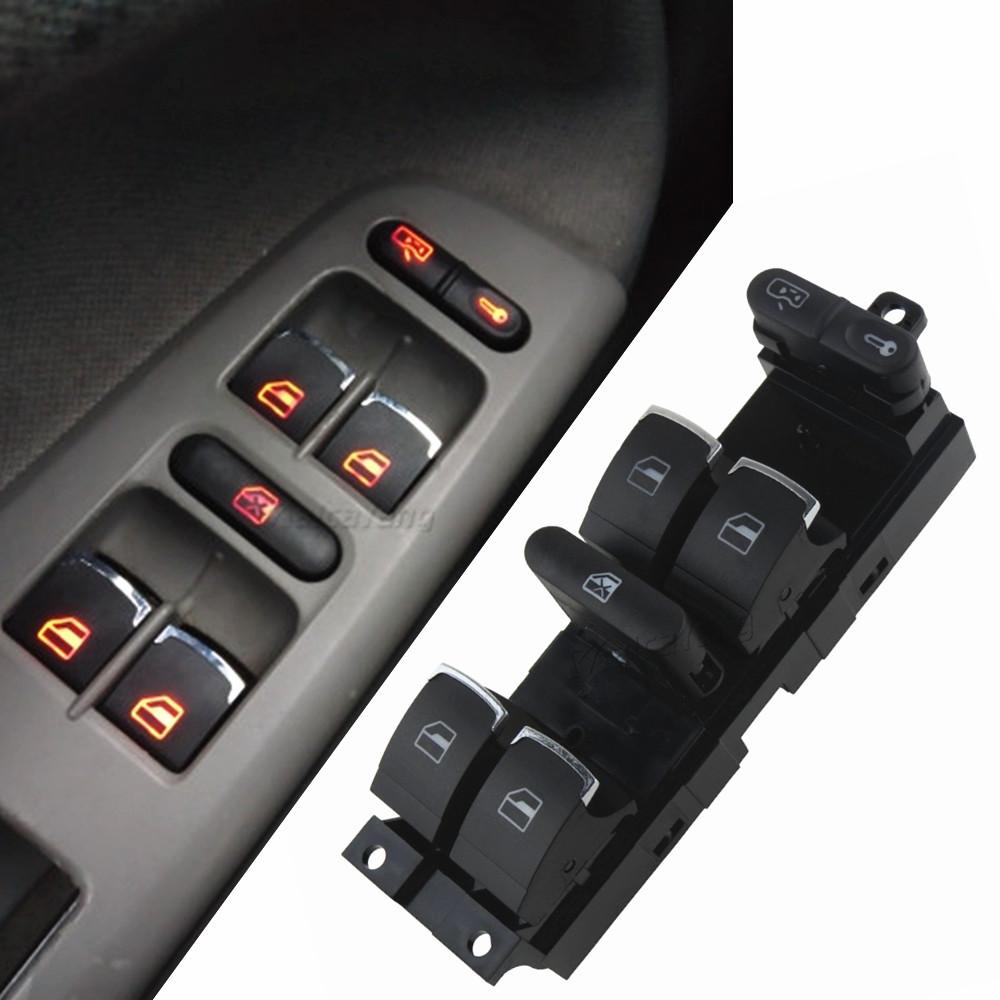 OEM Quality For VW 99-04 GTI Golf 4 Jetta MK4 BORA BEETLE Passat B5 B5.5 Window Control Switch Button OEM: 3BD 959 857 3BD959857