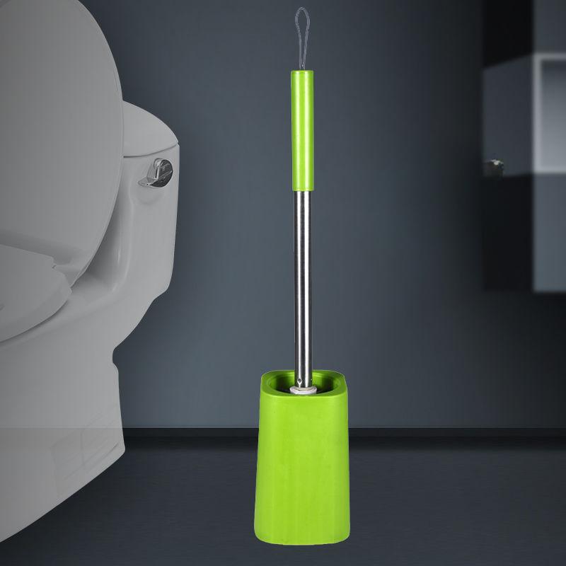 Cleaning Toilet Brush Household Bathroom Toilet Brush with Base Long Handle Set Bathroom Unclogging