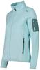 Куртка CMP Woman Fleece Jacket (3H14746) Куртка трикотажная меланжевая Fleece Jacket (3h14746-05et) opale-bianco