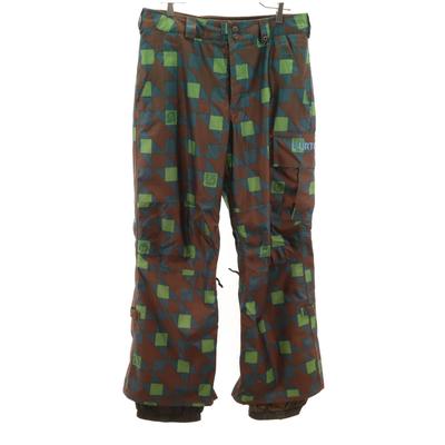 Burton Pantaloni da Snowboard Manici Generali Marrone Sci Uomo Usati