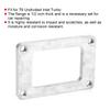 Stainless Steel Weld Flange Adapter Fit for T6 Undivided Inlet Turbo 1 2in Thick