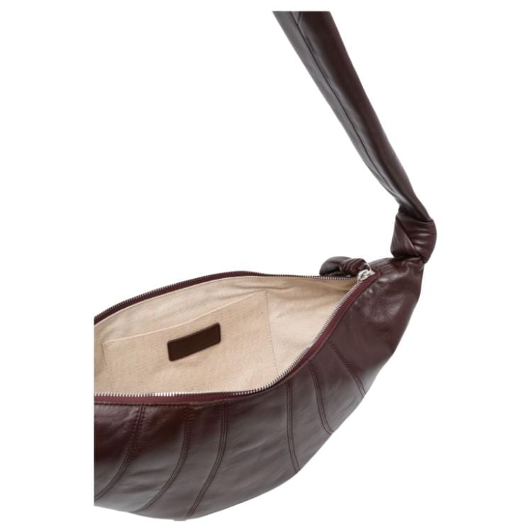 Lemaire Croissant Sheepskin Croissant Shoulder Bag Women's Roasted Peach & Beige BG0003-LL095-503