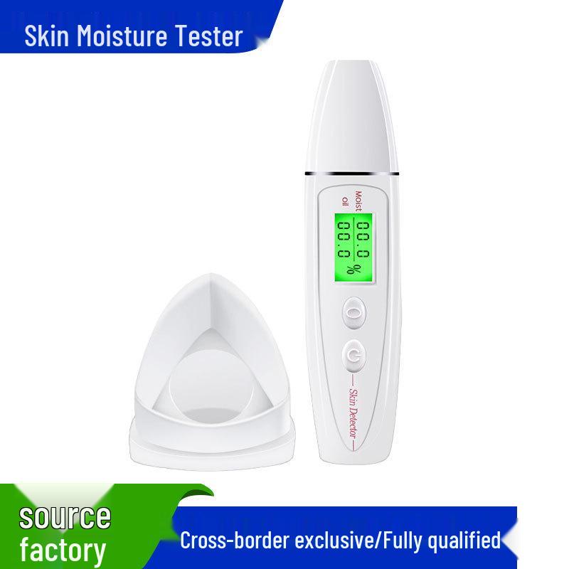 

Домашняя ручка для определения влажности и жирности кожи English Manual белый