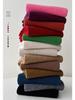 100% Australian Merino Wool Scarf - New Style Solid Color, Unisex Winter Warm Knitted Neck Warmer
