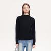 FivePlus Women's Elegant Slim-Fit Half-High Collar Knit Sweater