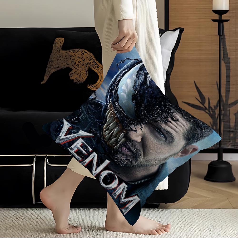 Superhero Movie V-Venom Personalized Pillow Cover Kids Bedroom Wild Party Decor Pillowcase Kid Birthday Shower Gift