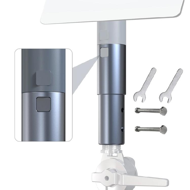 Mounting Kit Aluminum Outdoor Mount Kit for V2 Rectangular Starlink Satellite Dish Antenna Pipe Mount Adapter Mount