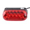 48V Electric Bike Brake LED Light Rr Tail Warning Lamp Cycling Accessories