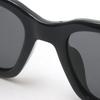 Sunglasses GG1857SK 001 55 Size UV Protection Asian Fit Square Made In Italy [Gucci] Men's
