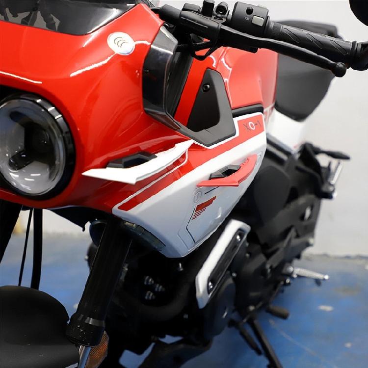 Motorcycle Front Fairing Aerodynamic Winglets Side Spoilers Decorative Sticker