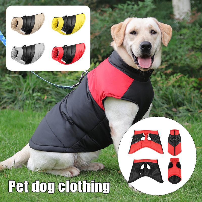 Waterproof Dog Jacket Winter Warm Dog Clothes For Small Large Dogs Puppy Vest Chihuahua French Bulldog Yorkie Pug Coat