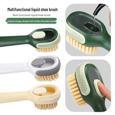 Brosse de Nettoyage Automatique à Pompe pour Chaussures en Daim pour Étudiants