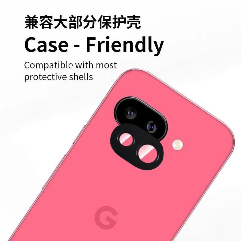 1-2PCS 9H Metal Anti-Scratch Armor Camera Lens Glass Protective Cover For Google Pixel 10A AR+AF Glass Lens Alloy Lens Ring Cap