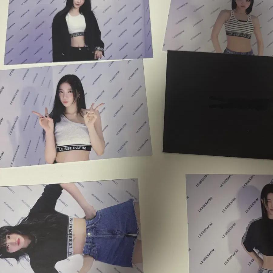Le Sserafim Comeback Show Unforgiven Postcard Set