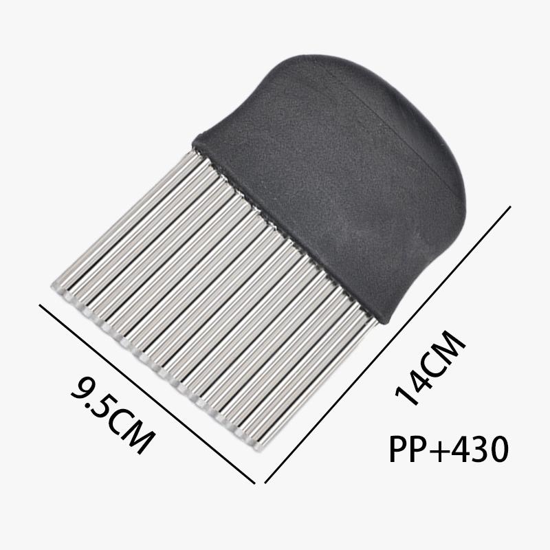 Wolf Potato Slicer Stainless Steel Corrugated Potato Slicer French Fry Cutter