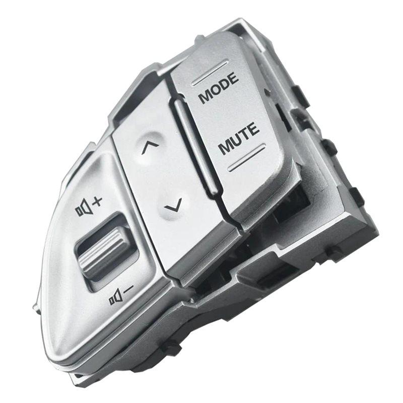 Steering Wheel Control Switch Multifunction Steering Wheel Switch For Tucson Silver Left side