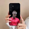 V-Viktor Axelsen Handyhülle Für Samsung S25,24,21,22,23,S30,Ultra,S20,Plus,Fe,Lite,Note,S10,S9,Schwarzes Weiches Material