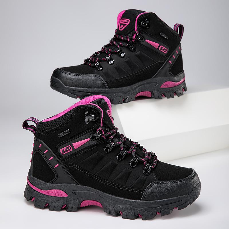 Women's Wear-Resistant High-Top Sports Shoes: Mountaineering, Climbing, Fitness, Plus Size Outdoor Options