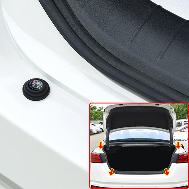 Car Door Shockproof Gasket Shock Absorbing Buffer Pad Sticker For Alfa Romeo MiTo 147 Giulia 156 159 Stelvio Giulietta VolanteOY5