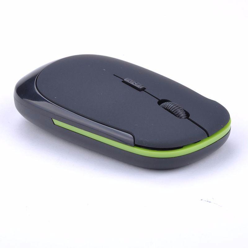 Portable 2.4GHz Wireless Mouse + USB Receiver 1600DPI 10m Gaming Mouse for Macbook Laptop PC