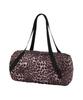 Romantinuer Swish Leopard Boston Bag (Pink)