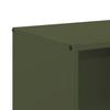 Firewood Rack Olive Green 40 x 30 x 75 cm Cold Rolled Steel