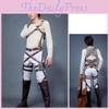 Hoogwaardige Attack on Titan Shingeki No Kyojin harnasriem voor stijlvolle cosplay