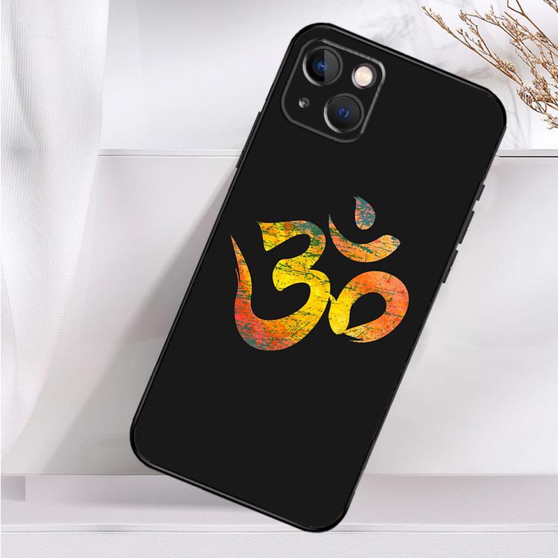 Aum Om Yoga Symbol Fitness Gym Shockproof Case For iPhone 17 16 Pro Max 11 14 15 Plus 12 13 Mini 16e 17 Air Phone Cover