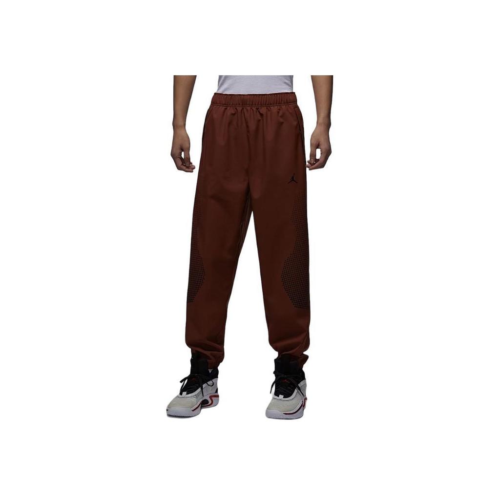 Jordan Sport Jam Logo Casual Woven Versatile Comfortable Basketball Pants Men pants Brown Black HF9891-231