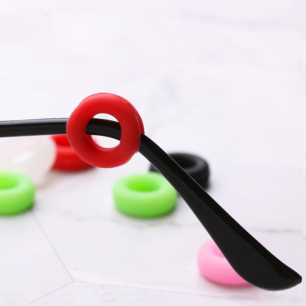 Anti Slip Outdoor  Round Glasses Ear Hooks Sports Temple Tips Eyeglass Holder Silicone Grips
