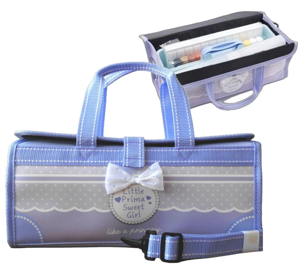 

Little Prima Purple Lace Art Supplies Set for Girls, Elementary School Students, Pentel