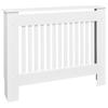Vidaxl Biała Osłona Na Kaloryfer, Płyta Mdf, 112 Cm