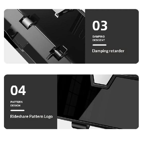 Suitable for ZEEKR 007gt 7X 001 zeekr 009 mix 9x car mounted sunglasses case sun visor sunglasses storage box