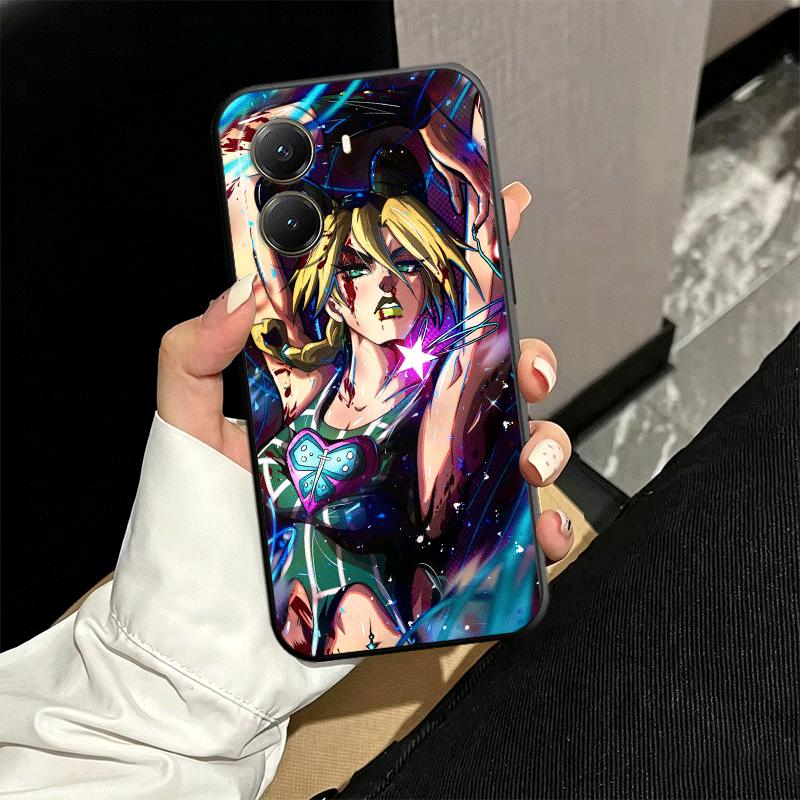 

JoJo Adventure Jolyne Cujoh Soft Phone Case for Xiaomi Poco X5 X6 X7 X8 Pro Max X3 F7 F8 Ultra M8 M7 M6 M5 Redmi 15 15C 14C 13C Xiaomi Poco X5 Pro