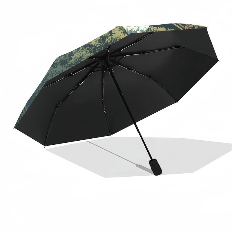 1pc Celtic Tree of Life Umbrella with Plastic Handle,Suitable for All Seasons Home Travel Outdoor UmbrellaDD917