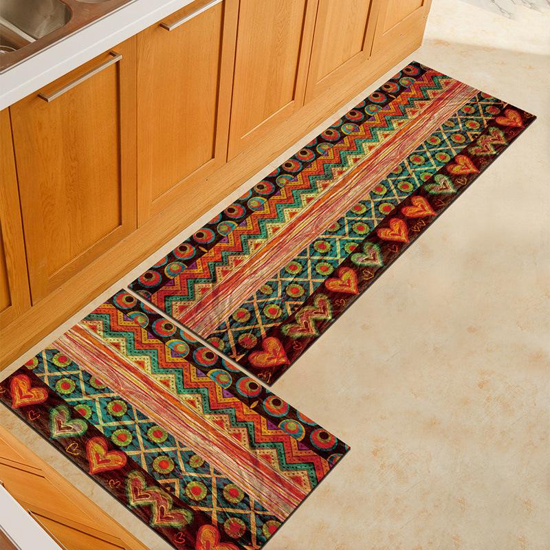 WTEMPO Kitchen Carpet Floor Carpet Floor Mat Living Room Bedroom Entrance Foyer Entrance Mat