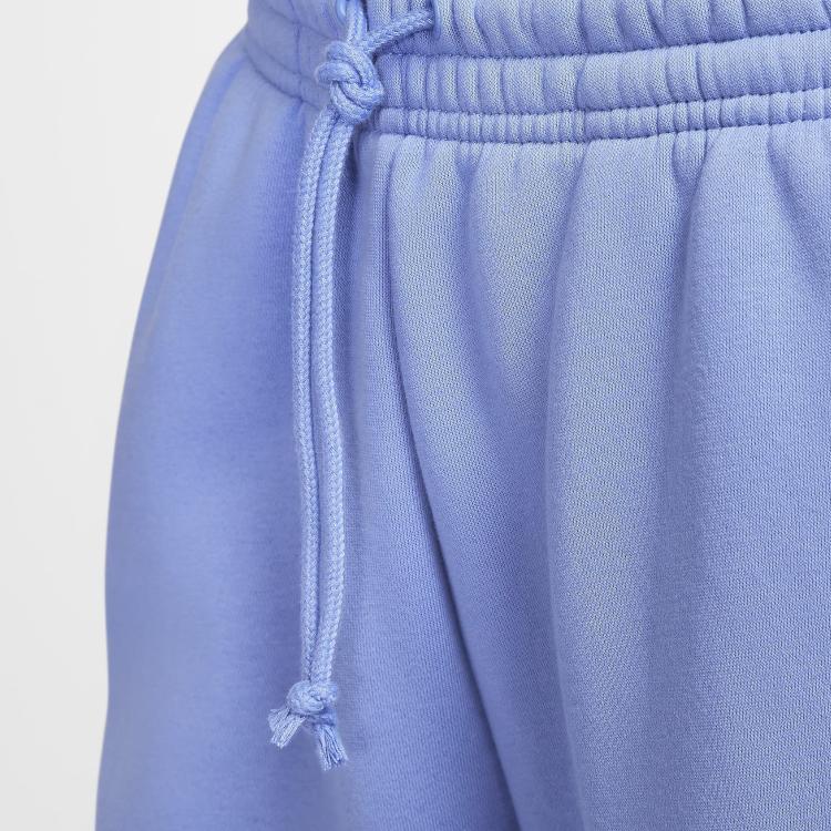 Nike Sportswear Phoenix Fleece High-Waisted Soft Solid Color Fleece Pants Women bottoms Pulse-Gem-Blue Sail FZ5997-494