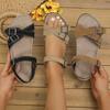 Rozmiar zewnętrzny duży rozmiar sandały Birkenstock Nowe sandały na platformie z metalową klamrą w kształcie krzyża na lato