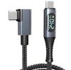 Mindpure USB4 Cable 8K Video 40Gbps Data Transfer 5A 240W USB-C PD Fast Charging Pure Copper Compatible with Thunderbolt 4/3