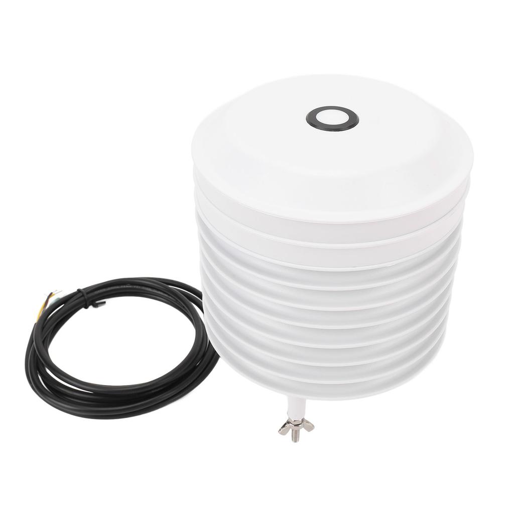 Louver Box Type Weather Sensor Air Temperature Humidity CO2 Light Intensity Sensor RS485 Output