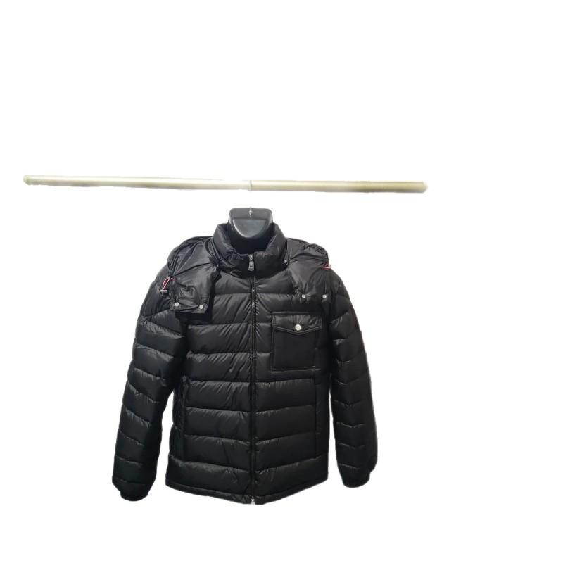 Maya Couple Puffer Jacket Men Women Winter Down Coat Streetwear Hooded Zip Up Top Warm Outdoor Sports