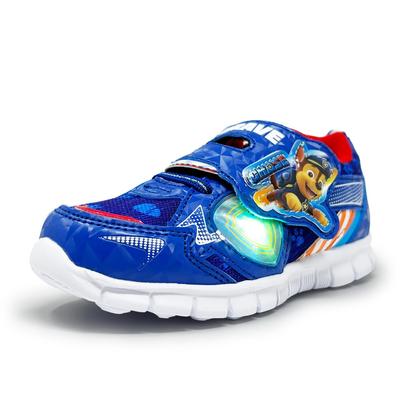 [Персонаж] Кросівки з підсвічуванням Paw Patrol для дітей, Paw Patrol, для хлопчиків і дівчаток, 70150 та 70151 (синій (70150), Японський розмір взуття, Дитячий, Числовий, 19.0 см)