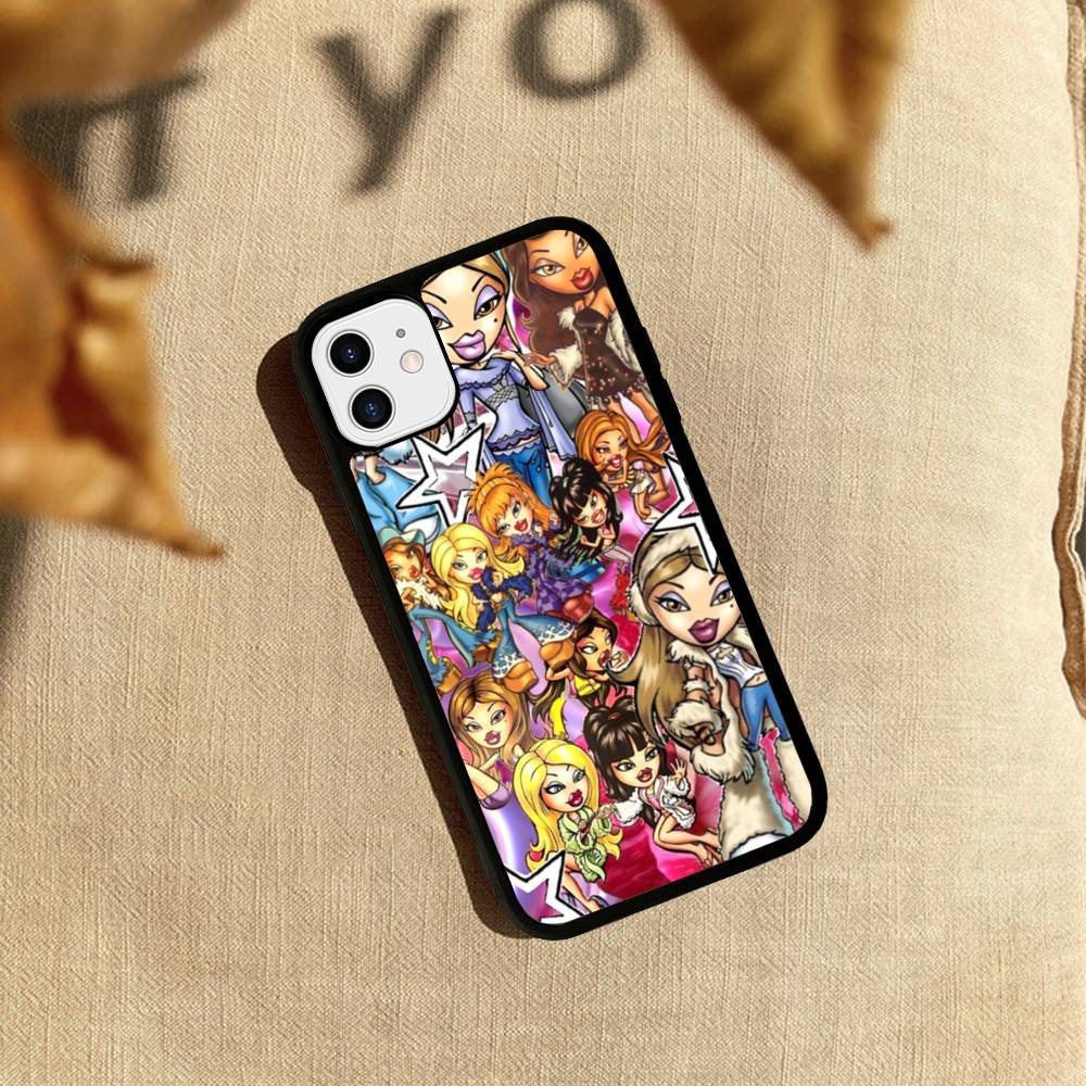 B-Bratzs For iPhone 17 16 15 14 13 12 11 Mini Pro Max Plus PC+TPU Back Phone Cover