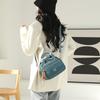 New women's trendy shoulder bag fashionable and simple multi-layer messenger bag anti-splashing nylon bag