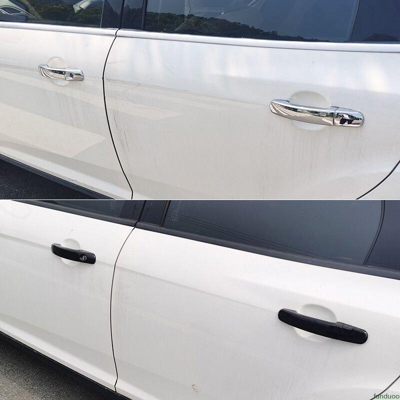 For Ford Escape Kuga 2009 2010 2011 2012 2013 2014 2015 2016 Glossy Black Chrome Car Door Handle Cover Trim Sticker